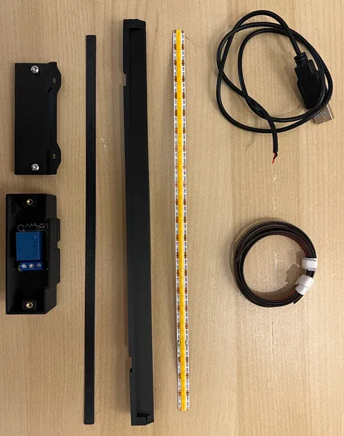 Làm sáng BambuLab P1P (LED COB USB 5V, Rơ-le, JST GH 1.25, Bambu Lab) - Image 8