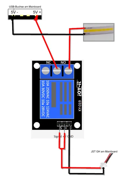 Làm sáng BambuLab P1P (LED COB USB 5V, Rơ-le, JST GH 1.25, Bambu Lab) - Image 16