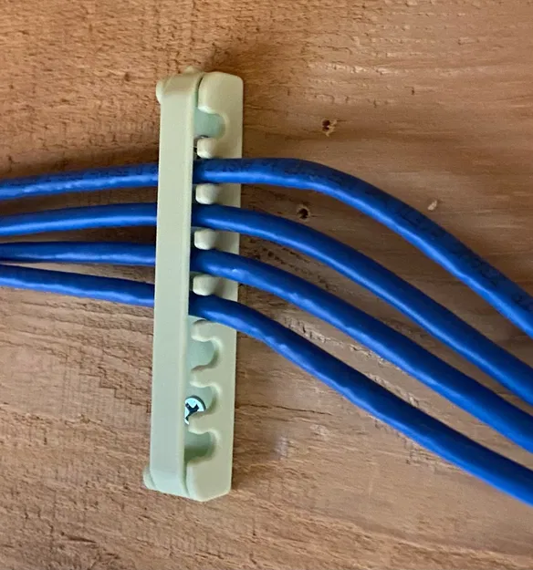 Network Cable Comb V2 - Giá đỡ quản lý cáp mạng - Image 1