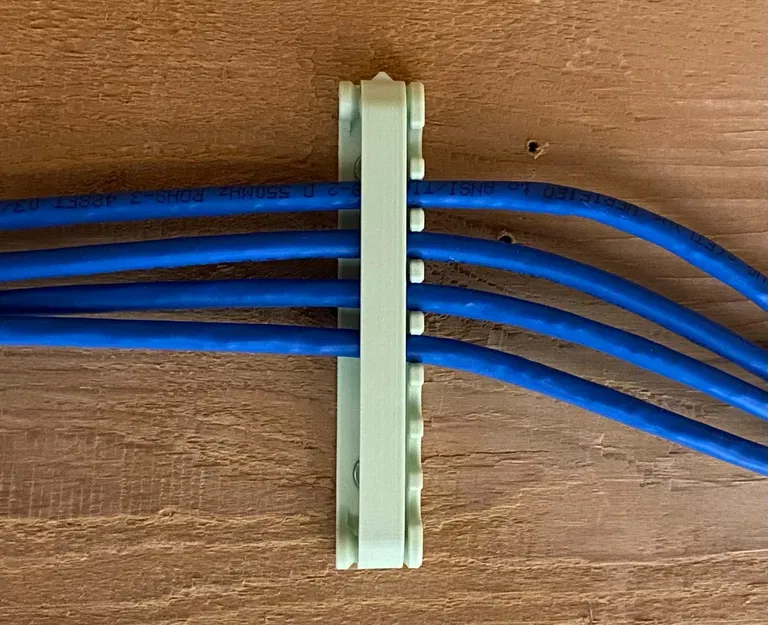 Network Cable Comb V2 - Giá đỡ quản lý cáp mạng - Image 3