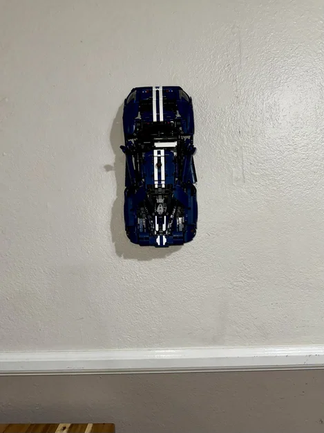 Giá treo tường Lego Technic Ford GT & Peugeot 9x8 - Image 2