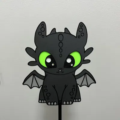 Rồng Vô Danh - Trang Trí Bánh Kem - Bí Kíp Luyện Rồng - Bezzubka