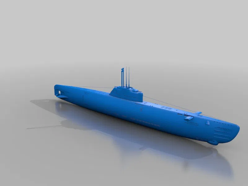 Mô hình Tàu ngầm 3D - Image 1