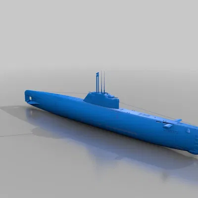 Mô hình Tàu ngầm 3D