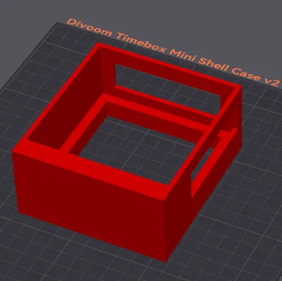 Vỏ Case Divoom Timebox Mini - Bản Cập Nhật v2