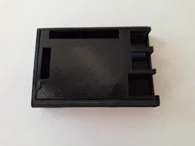 Vỏ Raspberry Pi 3 B+ cỡ nhỏ - Nắp có khe cắm cáp camera. - Image 1