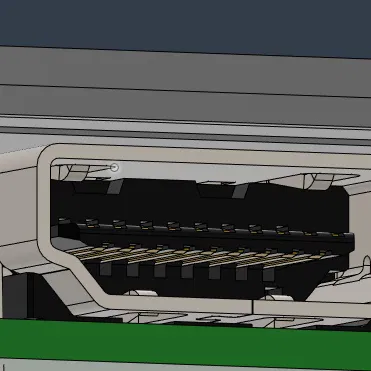Vỏ Raspberry Pi 3 B+ cỡ nhỏ - Nắp có khe cắm cáp camera.