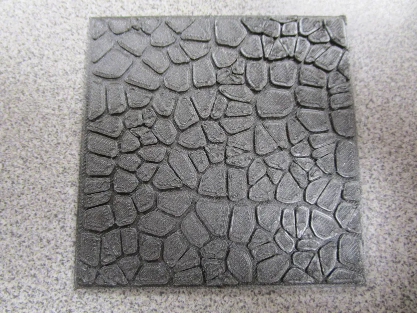 Con dấu họa tiết Voronoi cho đất sét hoặc tạo hình - Image 1