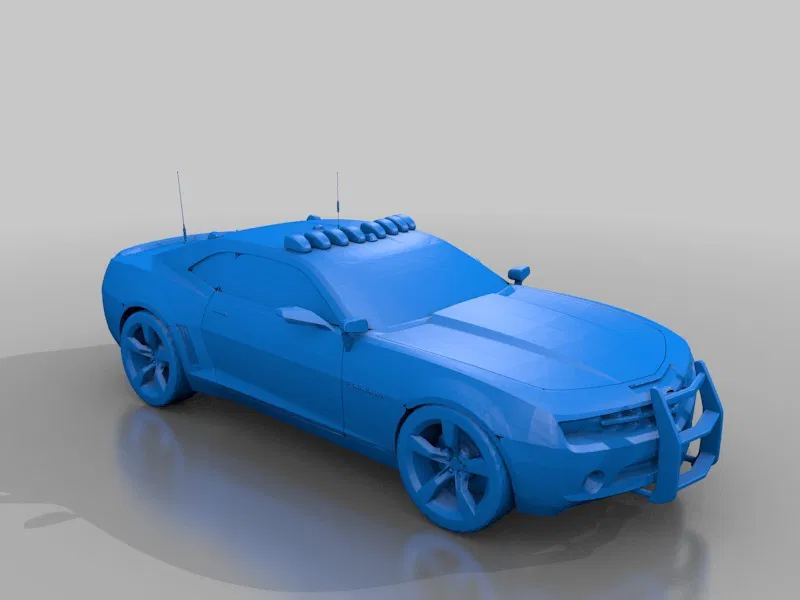 Mô hình 3D Camaro - Image 1