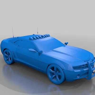 Mô hình 3D Camaro