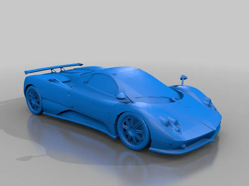 Mô hình xe Zonda - Image 1