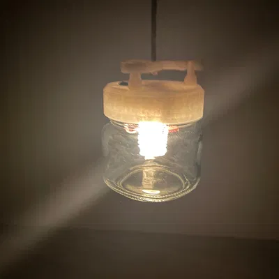 Đèn Lồng Hũ Treo Kiểu Xoắn Ốc