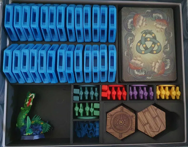 Khay Lót Hộp Ukatoa + Bảng Khóa Lục Giác Mở - Image 1