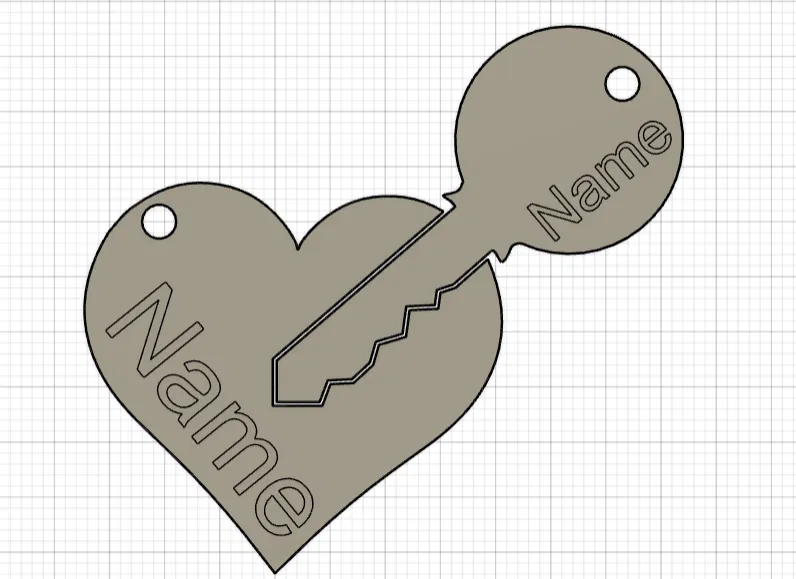 Móc Khóa Cho Cặp Đôi - Image 2