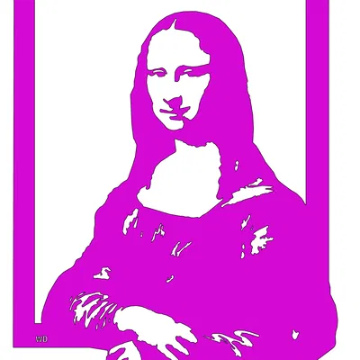 Tranh Mona Lisa Treo Tường