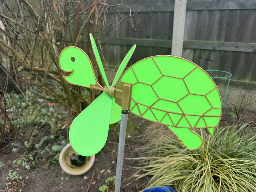 Đồ chơi Rùa Xoay Gió - 2 Màu - Image 1