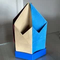 Khay Lục Giác Đựng Ống Bút Origami - Thumbnail 3