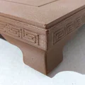 Kệ Trưng Cây Cảnh Bonsai (07) Chữ Nhật Hoa Văn 200x140x28mm - Thumbnail 4