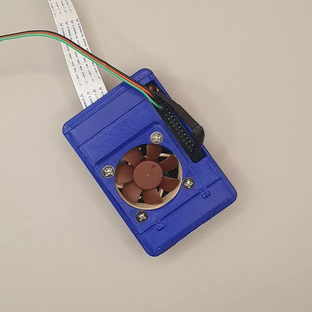 Vỏ Raspberry Pi 4b có nắp cho quạt PWM 40mm (như Noctua NF-A4x10 5V PWM) - Image 4