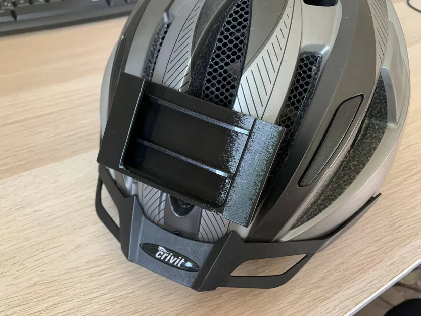 Giá đỡ đèn pin đội đầu cho nón bảo hiểm xe đạp - Image 3