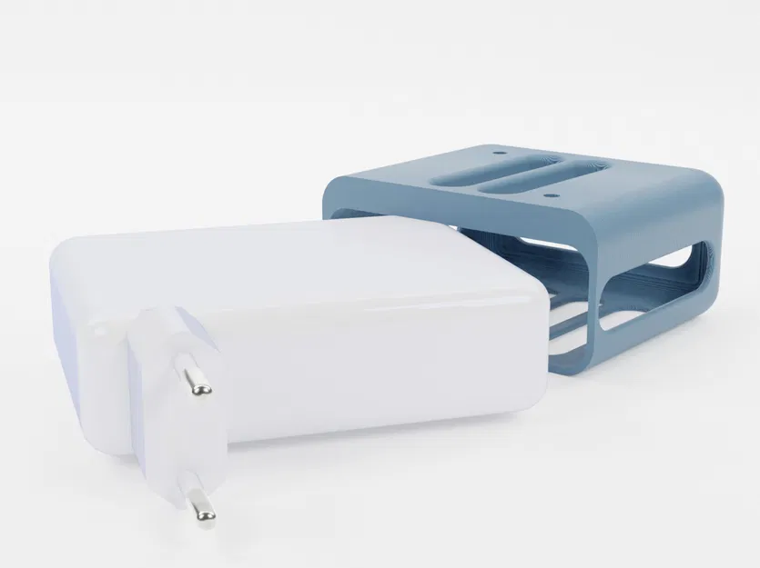 Đế Gắn Dưới Bàn Cho Cục Sạc Apple MacBook Pro 140W - Image 1