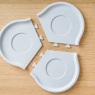 Đế Chậu Module cho Chậu Hoa Xoắn Hiện Đại