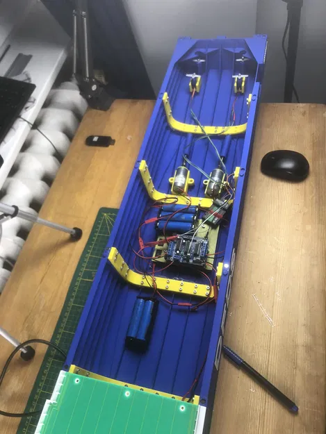 Tàu RC DFDS "Ark Germania" Dài 1,32m! Tỷ Lệ 1:150 - Image 10