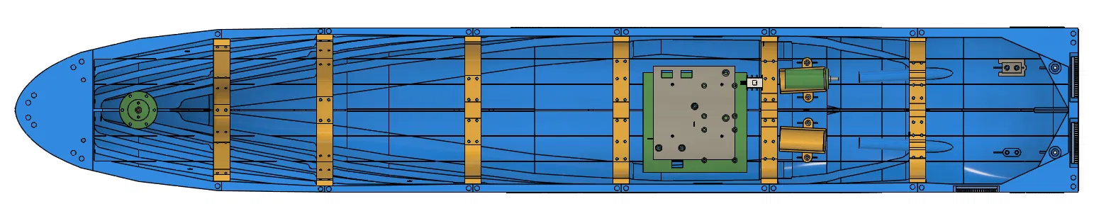 Tàu RC DFDS "Ark Germania" Dài 1,32m! Tỷ Lệ 1:150 - Image 21