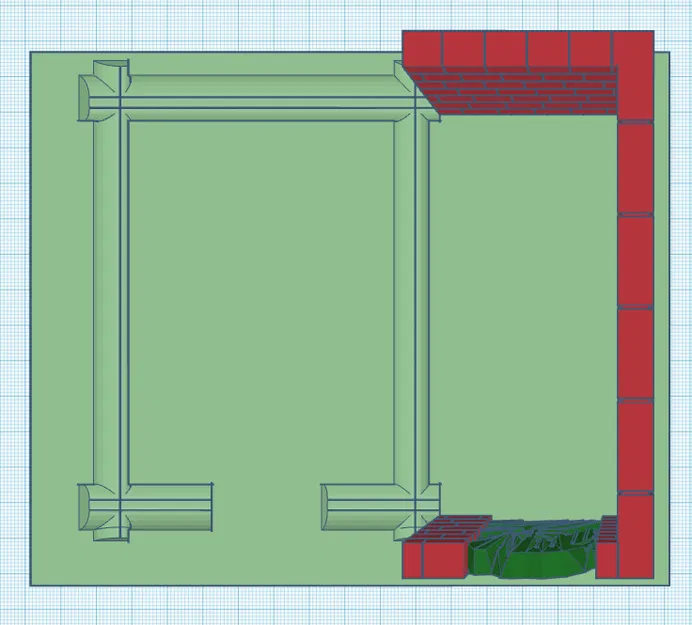 Mô hình Nhà Cỏ - Cottage - Image 2