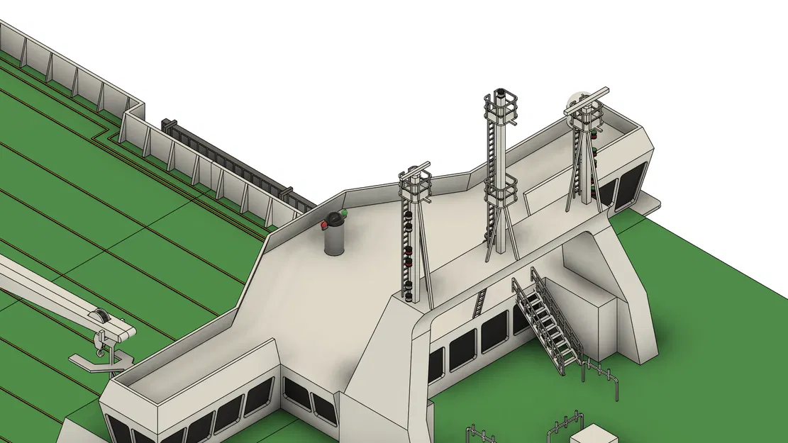 Tàu RC DFDS "Ark Germania" Dài 1,32m! Tỷ Lệ 1:150 - Image 23