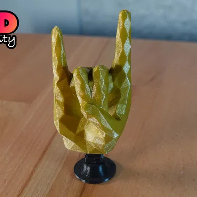 Bobblehand - Rock On! - Mô hình in 3D