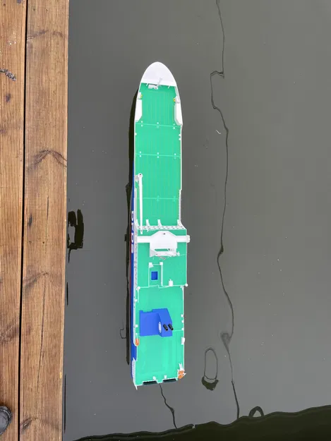 Tàu RC DFDS "Ark Germania" Dài 1,32m! Tỷ Lệ 1:150 - Image 28