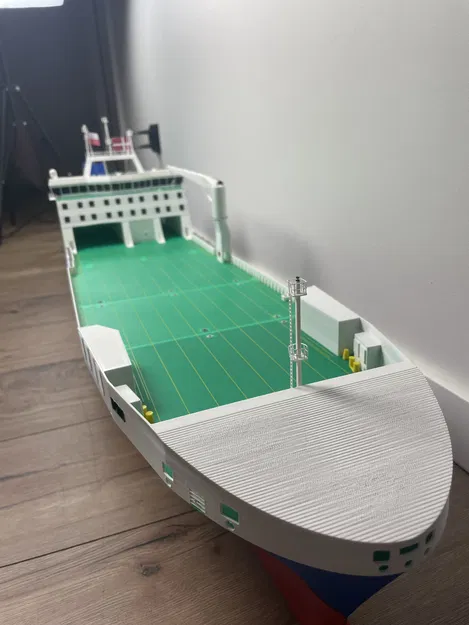 Tàu RC DFDS "Ark Germania" Dài 1,32m! Tỷ Lệ 1:150 - Image 29