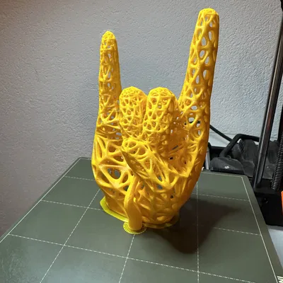 Mô hình Tay Rock Voronoi