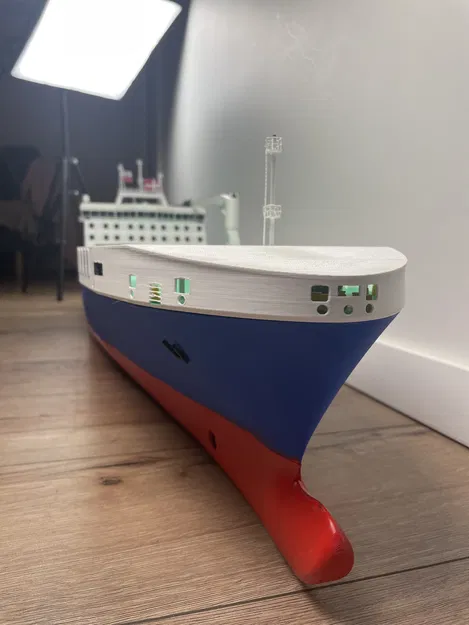 Tàu RC DFDS "Ark Germania" Dài 1,32m! Tỷ Lệ 1:150 - Image 35