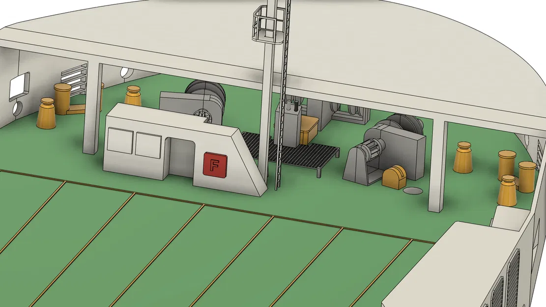Tàu RC DFDS "Ark Germania" Dài 1,32m! Tỷ Lệ 1:150 - Image 44