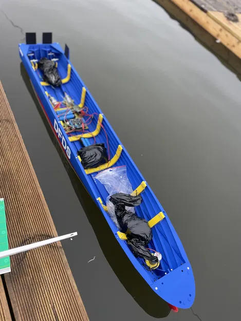 Tàu RC DFDS "Ark Germania" Dài 1,32m! Tỷ Lệ 1:150 - Image 48