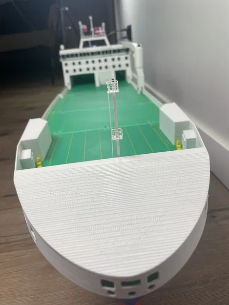 Tàu RC DFDS "Ark Germania" Dài 1,32m! Tỷ Lệ 1:150 - Image 54