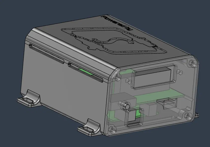 Vỏ case Speeduino 0.4.4d - Dạng trượt - Đầu nối Centronics - Image 4