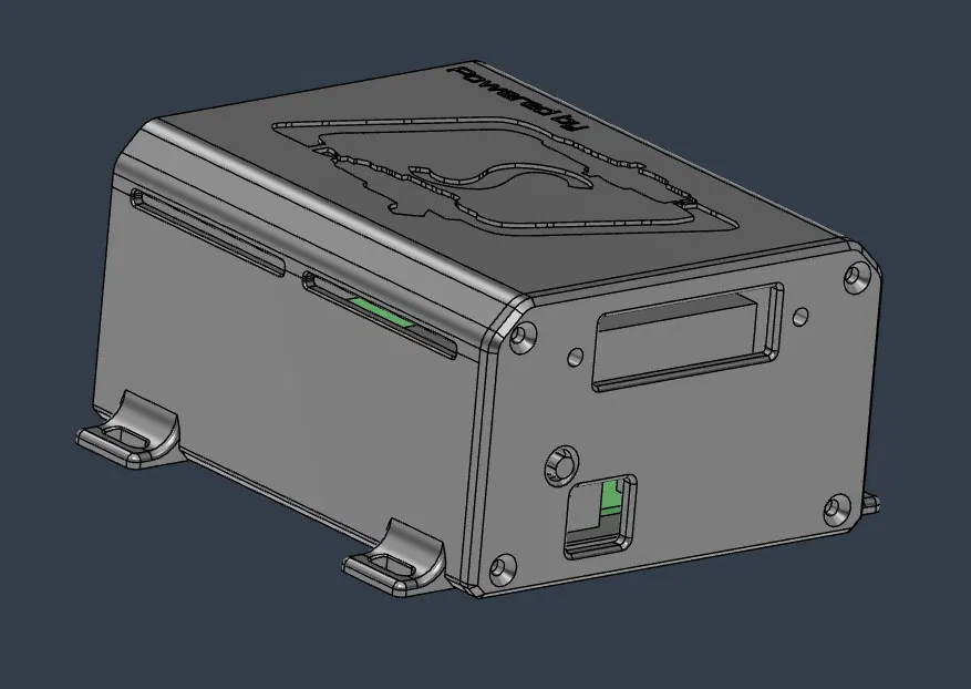 Vỏ case Speeduino 0.4.4d - Dạng trượt - Đầu nối Centronics - Image 5