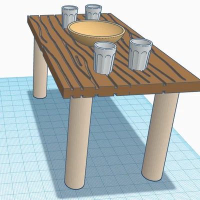 Mẫu Bàn "Tisch" Vui Nhộn