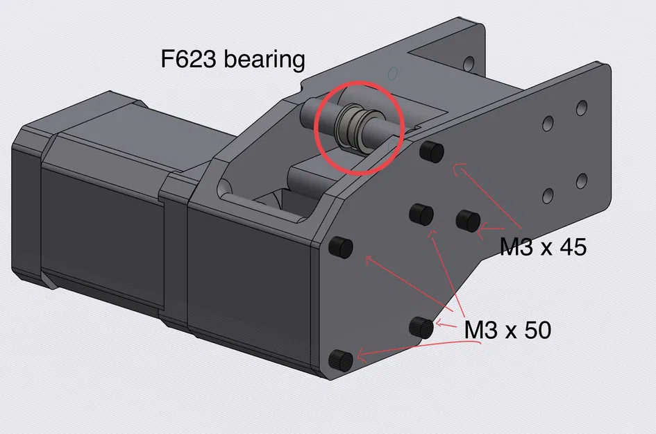 Nâng cấp motor lớn cho trục Y của Ender 3 v2 - Image 1