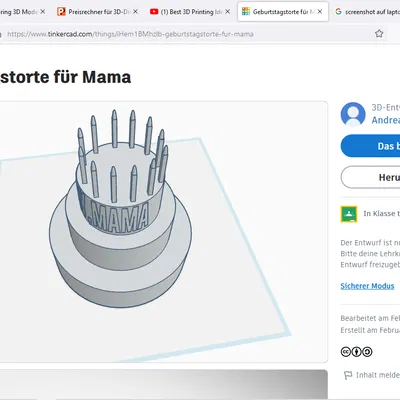 Bánh Sinh Nhật Cho Mẹ
