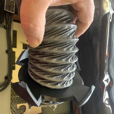 Móc giữ ống hút khói máy laser Creality Falcon 2 (ø 80mm)