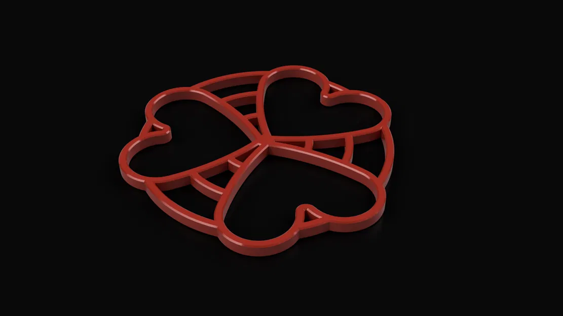 Đế Lót Ly Hình Trái Tim - Image 3