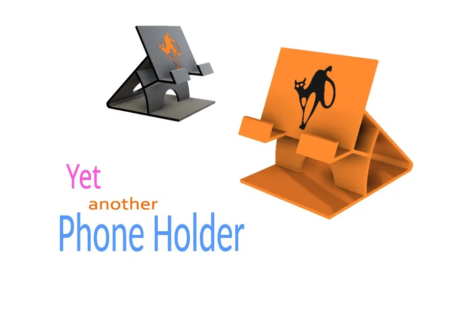 Một đế đựng điện thoại nữa có logo mèo - Image 1