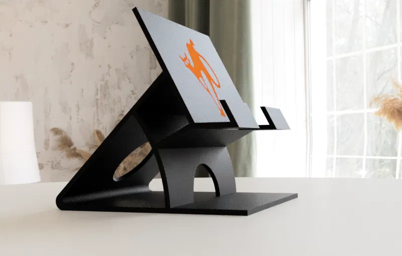 Một đế đựng điện thoại nữa có logo mèo - Image 5