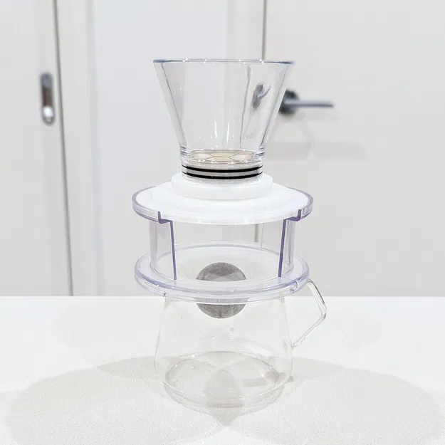 Vòng chuyển đổi cho Sworksdesign Dripper xài với đế bi lạnh - Image 1