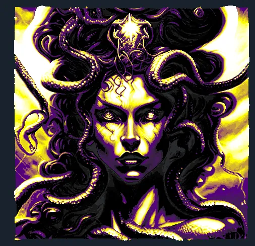 HueForge - Demon 04 - Image 1