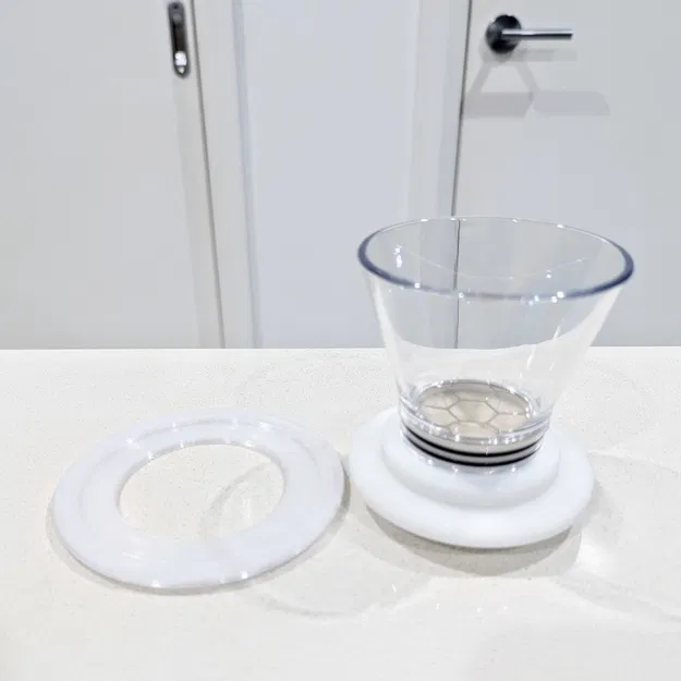 Vòng chuyển đổi cho Sworksdesign Dripper xài với đế bi lạnh - Image 2